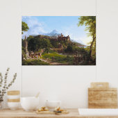 Het vertrek van Thomas Cole Poster (Keuken)
