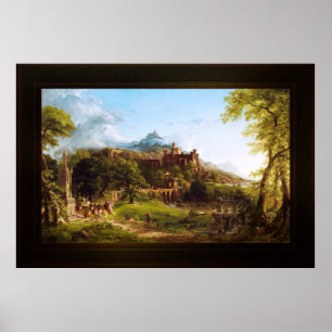 Het vertrek van Thomas Cole Poster
