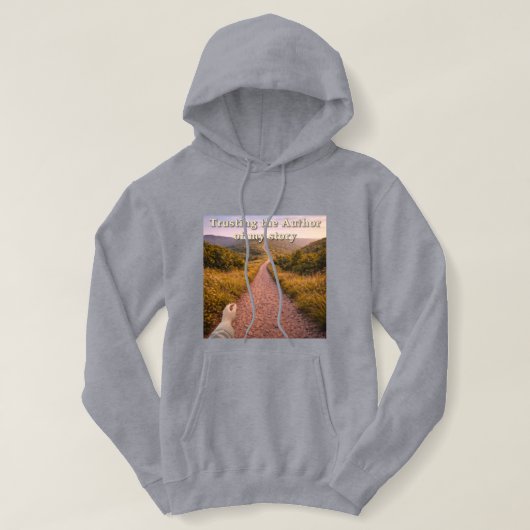 Het vertrouwen in de Auteur Hoodie (Design voorkant)