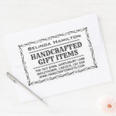 Het vervaardigen van Productnaam & Beschrijving op Rechthoekige Sticker (Envelop)