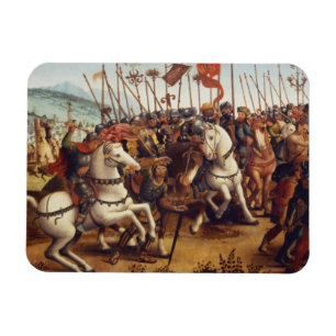 Het Verval van Athene door Minos, koning van Kreta Magneet