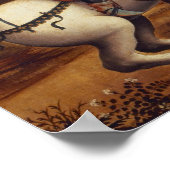 Het Verval van Athene door Minos, koning van Kreta Poster (Hoek)