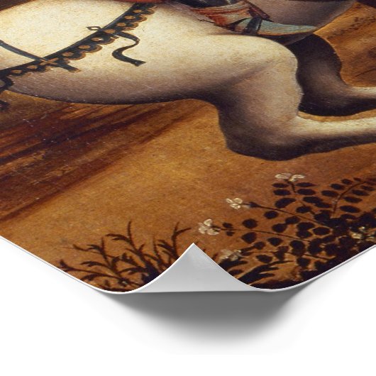 Het Verval van Athene door Minos, koning van Kreta Poster (Hoek)