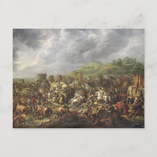 Het Verval van Porus door Alexander de Grote Briefkaart