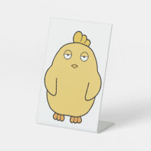 Het verveelde kuiken