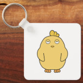 Het verveelde kuiken sleutelhanger (Voorkant)