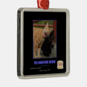 Het vervelende Drink Metalen Ornament (Rechts)