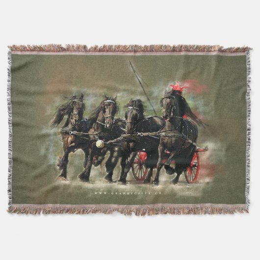 Het vervoer - Blanket / wandbekleding Deken (Voorkant)