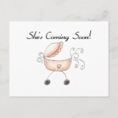 Het vervoer komt binnenkort. briefkaart (Voorkant)