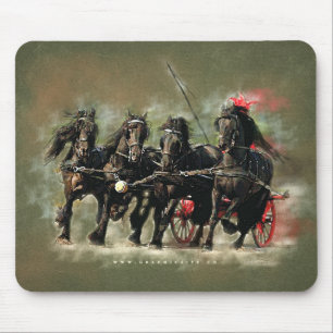 Het vervoer - Mousepad Muismat