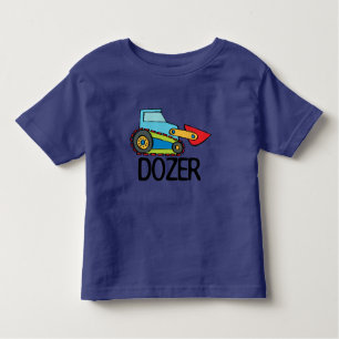Het Vervoer van de Bulldozer van de bulldozer Kinder Shirts