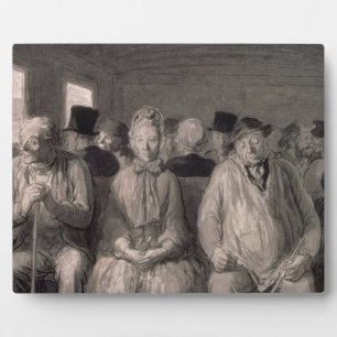 Het vervoer van de derde klasse (w/c) fotoplaat