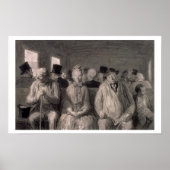 Het vervoer van de derde klasse (w/c) poster (Voorkant)