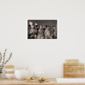 Het vervoer van de derde klasse (w/c) poster (Keuken)