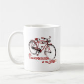 Het vervoer van de toekomst koffiemok (Links)
