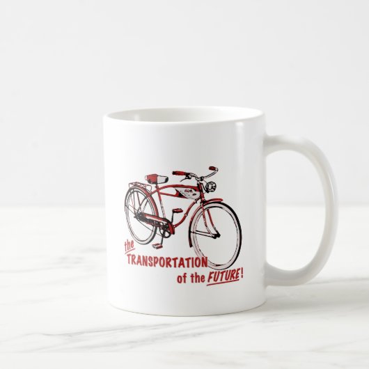 Het vervoer van de toekomst koffiemok (Rechts)