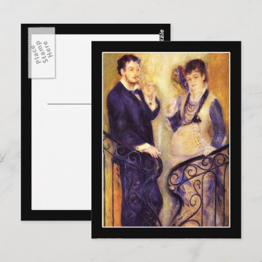 Het verwachte paar briefkaart (Voorkant / Achterkant)