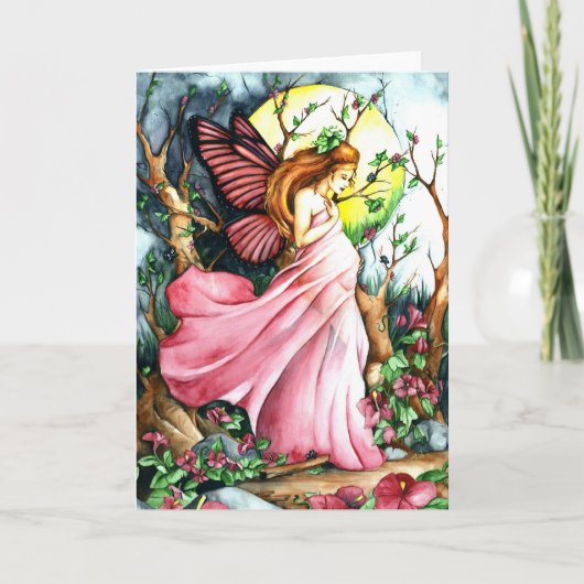 Het verwachten van Wenskaart Kaart (Voorkant)