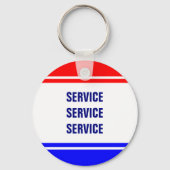 Het verwarmen en het Koelen Metaalcirkel Sleutelha Sleutelhanger (Achterkant)