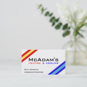 Het verwarmen van de KoelOven a/c van de Visitekaartje (Staand voorkant)