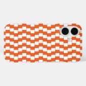 Het verwarren lijnen Oranje Case-Mate iPhone Case (Achterkant (horizontaal))