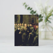 Het verwelkomen van St. Bonaventure in de Francisc Briefkaart (Staand voorkant)