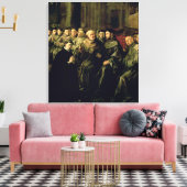 Het verwelkomen van St. Bonaventure in de Francisc Canvas Afdruk (Insitu (Woonkamer))