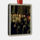 Het verwelkomen van St. Bonaventure in de Francisc Metalen Ornament (Rechts)