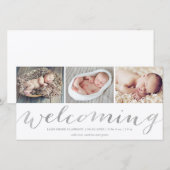 Het verwelkomen van Zilver Manuscript | Aankondigi Aankondiging (Voorkant / Achterkant)