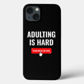 Het verwijderen is moeilijk - Abonnement opzeggen Case-Mate iPhone Case (Achterkant)