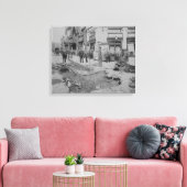 Het verwijderen van de bleekstenen canvas afdruk (Insitu (Woonkamer))