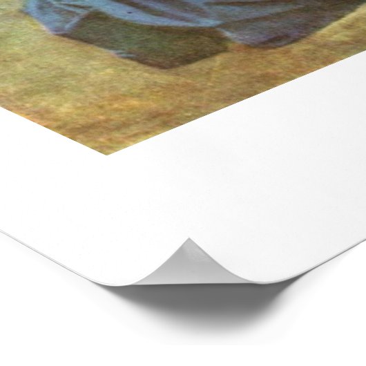 Het verzamelen door Frederic Bazille Poster (Hoek)