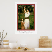Het verzamelen van Almond Blossom Poster (Keuken)