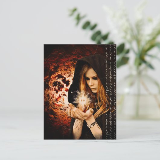 Het verzamelen van de Magie Briefkaart (Staand voorkant)