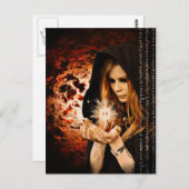 Het verzamelen van de Magie Briefkaart (Voorkant / Achterkant)