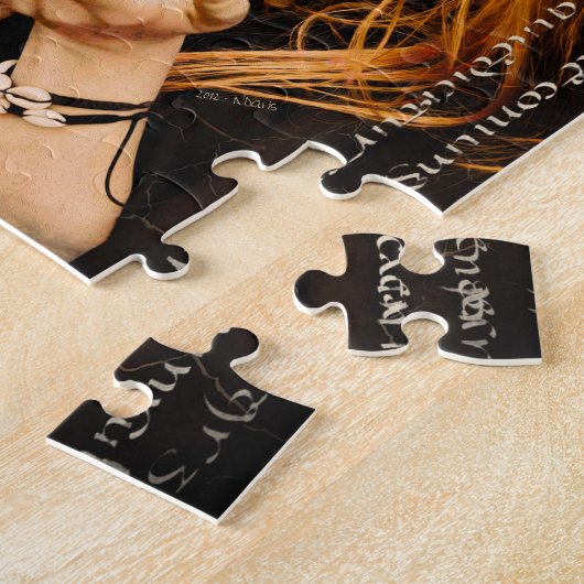 Het verzamelen van de Magie Legpuzzel (Zijkant)