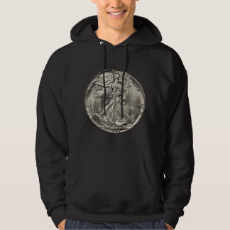 Het verzamelen van U.S. Walking Liberty Half Dolla Hoodie
