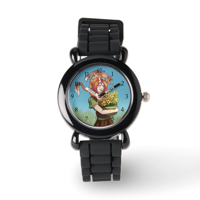 Het verzamelen van Vloeren met een Draak Horloge (Voorkant)