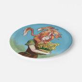 Het verzamelen van Vloeren met een Draak Papieren Bordje (Gekanteld)