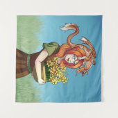 Het verzamelen van Vloeren met een Draak Wandkleed (Voorkant (horizontaal))