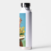 Het verzamelen van Vloeren met een Draak Waterfles (Links)