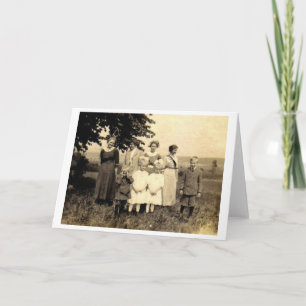 Het Verzamelen zich van de familie Kaart