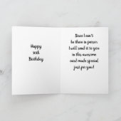 HET VERZENDEN BIRTHDAY WISHEERT/HET DELEN VAN EEN KAART (Binnen)