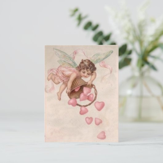 Het verzenden hoort uw manier Valentijn Feestdagenkaart (Staand voorkant)