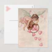 Het verzenden hoort uw manier Valentijn Feestdagenkaart (Voorkant / Achterkant)