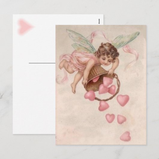 Het verzenden hoort uw manier Valentijn Feestdagenkaart (Voorkant / Achterkant)