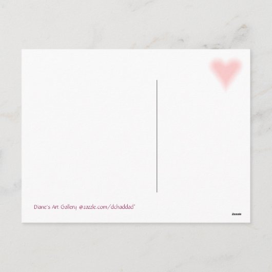 Het verzenden hoort uw manier Valentijn Feestdagenkaart (Achterkant)