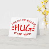 Het verzenden van de grootste knuffel aanpasbare k kaart (Gele Bloem)