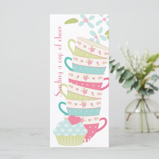 Het verzenden van een beker van cheerthee beker ge (Staand voorkant)