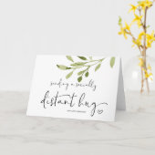 Het verzenden van een knuffel mist je sociaal verr kaart (Gele Bloem)